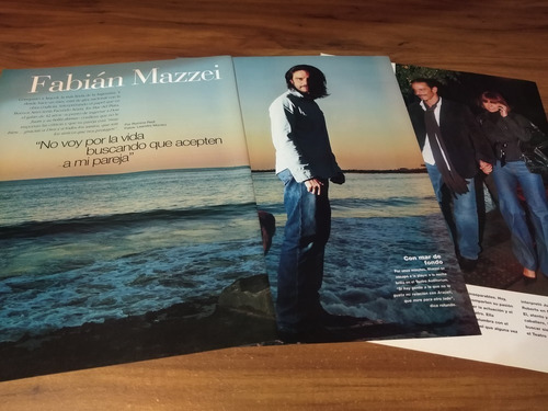 (ar818) Fabian Mazzei * Clippings Revista 3 Pgs * 2008 (Usado)
