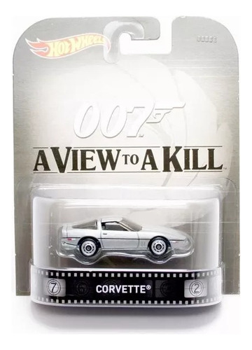 Hot Wheels Retro - James Bond 007 - Corvette  * *