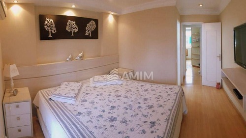 Imagem 17 de 20 de Cobertura Com 4 Dormitórios À Venda, 250 M² Por R$ 1.700.000,00 - Icaraí - Niterói/rj - Co0413