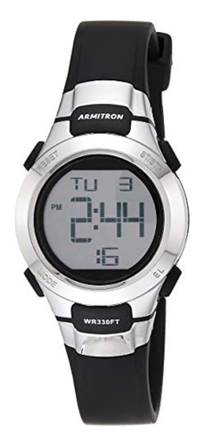 Reloj De Mujer Armitron Sport 457012blk Con Cronógrafo, Corr