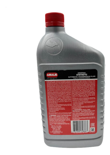 Aceite Caja Automatica Dexron Iv Y Mercon Lv Amalie 0,95 Lt