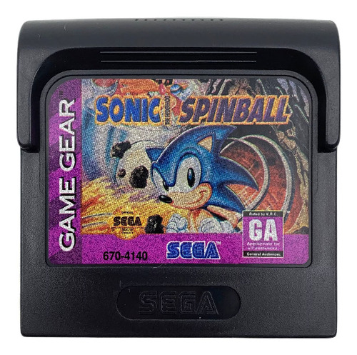 Sonic Spinball - Sega Game Gear (solo Cartucho) (Reacondicionado)