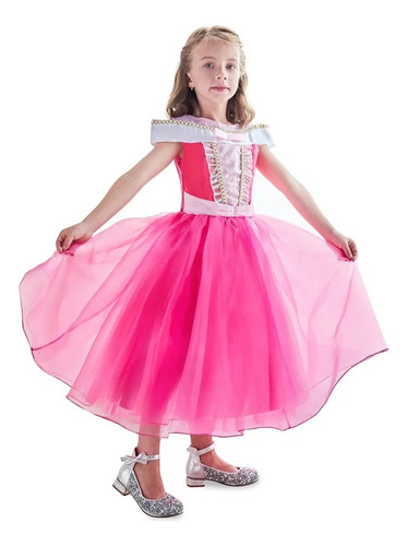 Vestido De Princesa Dress Play Dress Para Fiesta Para Niñas