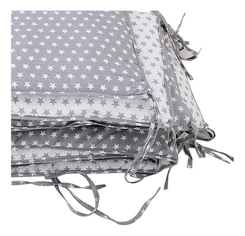 Cama De Bebé Parachoques Transpirable Lavable Forro De Cuna