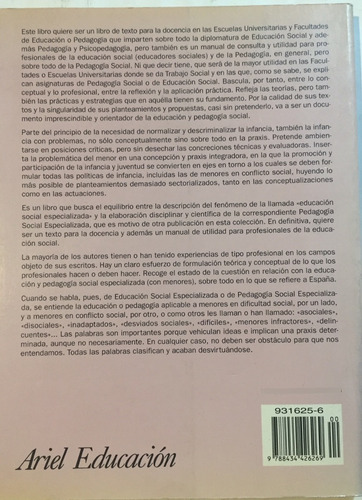 Libro Educacion Social Especializada Jose Ortega Esteban