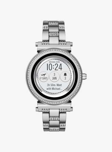 Reloj Smartwatch Michael Kors Access Sofie Plata  Mkt5036
