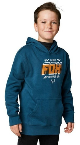 Sudadera Fox Para Niño Modelo Fullstop Con Gorro