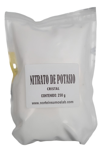 Nitrato De Potasio Grado Técnico Por 250 Gr - Salttech