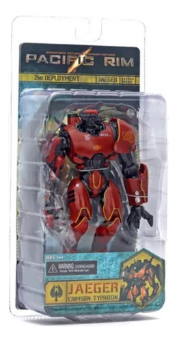 Para Figura De Acción Pacific Rim Jaeger Crimson Typhoon De