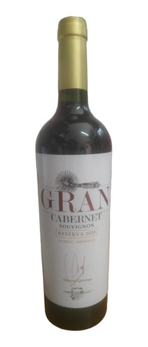Vino Gran Cabernet Reserva-alberto Quiroga Tinto Vinos Finos