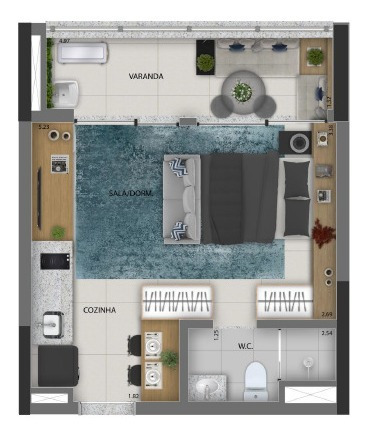 Imagem 16 de 17 de Apartamento Residencial Para Venda, Presidente Altino, Osasco - Ap8627. - Ap8627-inc