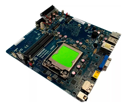 Placa Mãe Positivo Mini 6 E Sétima Pib150dr Piq170ds Ddr4 Azul-turquesa