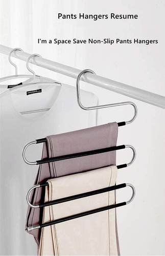 Timotech Ganchos Para Pantalones, Ropa, Ganchos Con 5