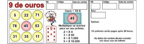 Imagem 4 de 7 de Bilhetes Para Loterias
