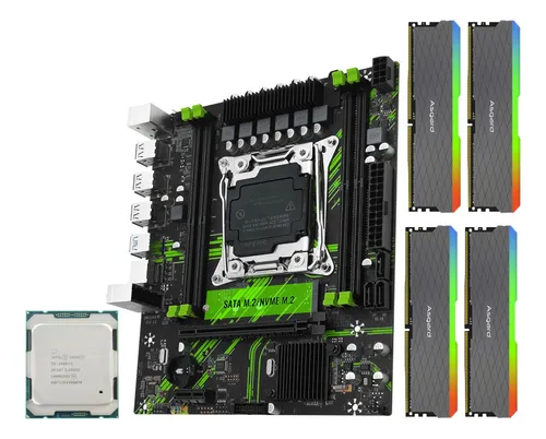 comprar Kit Placa Mãe X99 + Intel Xeon E5-2680 V4 + 32gb