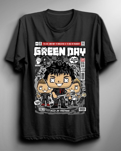 Polera De Mujer De Green Day - American Idiot