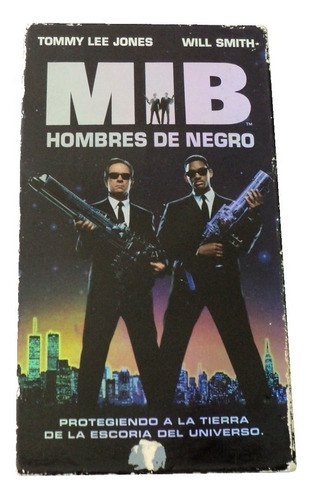 Mib Hombres De Negro Pelicula Vhs Subtitulada 1997 Videomax