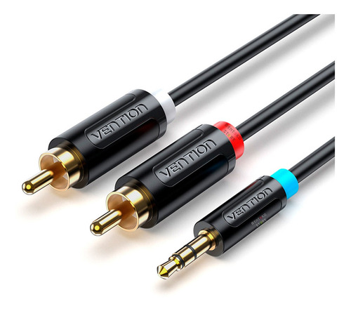 Cable auxiliar de audio P2 para Rca Shielded Sound Dj de 1,5 m - Vention