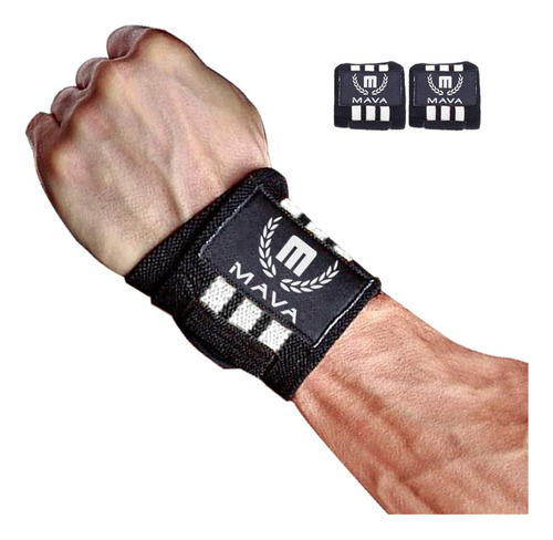 Mava Sports Double-stitched Support Weightlifting Wrist Wrap