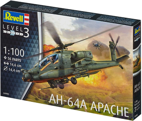 Ah-64a Apache - Escala 1/100 Revell 04985