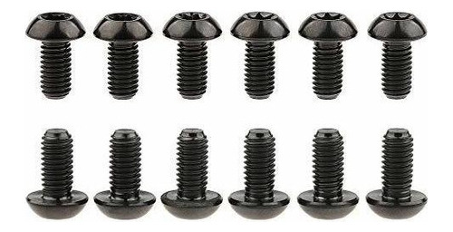 Wanyifa 12 Piezas Ti Tornillos De Titanio Torx M5x10 Bicicle