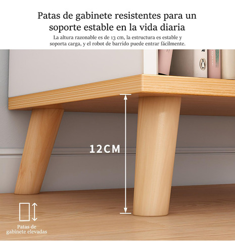 Buró De Madera Sencillos Mueble Para Recamaras Mesa De Noche Color Caqui
