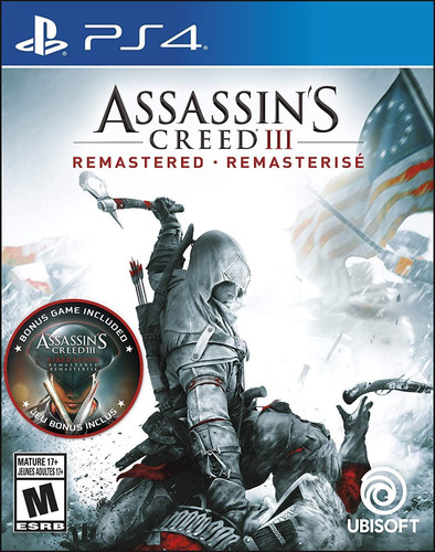Assassins Creed Iii Remastered Ps4 Midia Fisica
