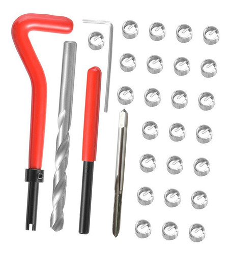 Kit De Reparación Rosca Métrica 30 Piezas M3 M4 M7 M9 M11 In