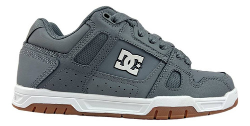 Tenis para hombre DC Shoes Stag color gris - adulto 8 US