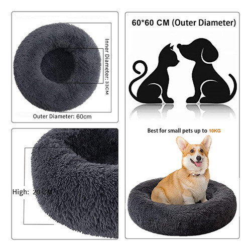 Cama For Mascotas Deep Sleep Nest De 40 Cm