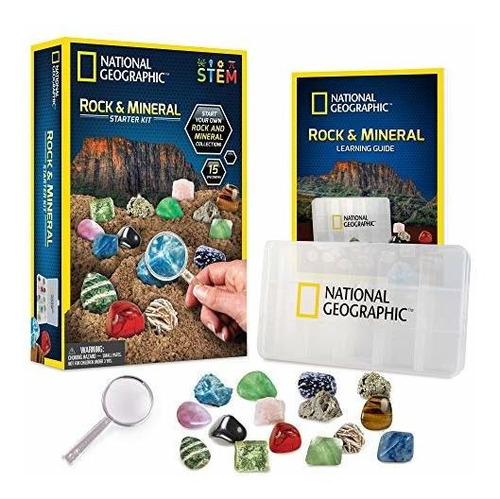 Set Educativo De Rocas Y Minerales De National Geographic