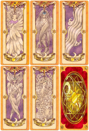 Imagen 2 de 4 de Cartas Sakura Cardcaptor - The Clow - Tamaño Xl