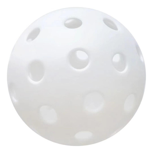 Luminous Pickleball Ball 40 Holes Durable Specially White