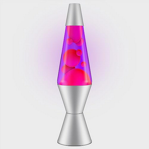 Lámpara De Movimiento Clásica Lava (rosa-morado) 14 5 - Pla
