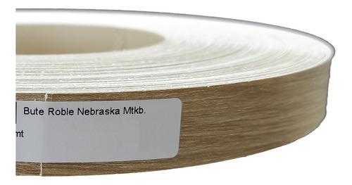 Tapacanto Pvc Nebraska Natural 0,40 Mm X 22 Mm X 50 M S/cola