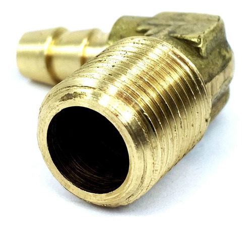 Imagem 2 de 3 de Niple Cotovelo 3/8npt X 5/16 - Cód.6577