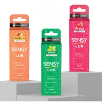 Comprar Sensy Lub - 3 Pack Mixto - Gel Íntimo Fresa, Durazno Y Menta