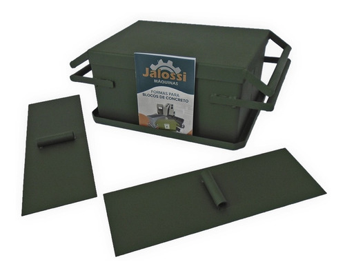 Imagem 4 de 7 de Forma Dupla Bloco 15 Com Fundo De 14x19x39cms Jalossimaq