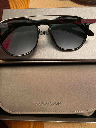 Lentes De Sol Giorgio Armani Dama En Color Rosa
