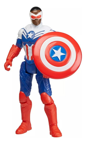 Figura De Acción Capitán América Mechstrike Mechasaurs