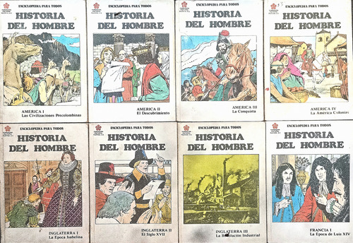 Enciclopedia Para Todos Historia Del Hombre Completa 52 Tomo (Usado)