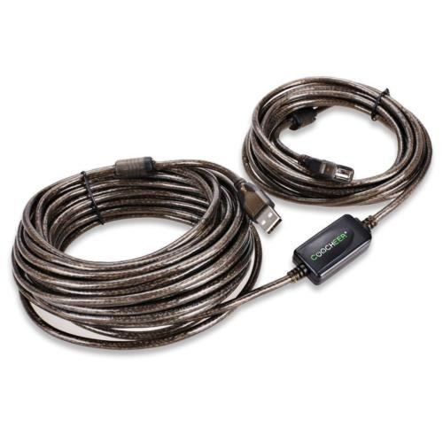 50ft 15m Usb 2.0 Macho A Una Hembra Extensión Activa / Cable