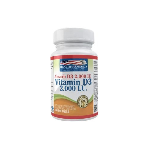 Vitamina D3 2000iu X 100 Soft - Unidad a $35000
