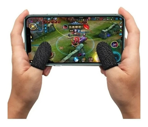 Cubre Dedos Gamer X2 Anti-sweat Celular Free Fire Juegos 