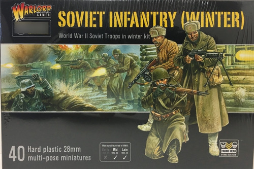 Soviet Infantry (winter) Caja De Infantería Bolt Action 
