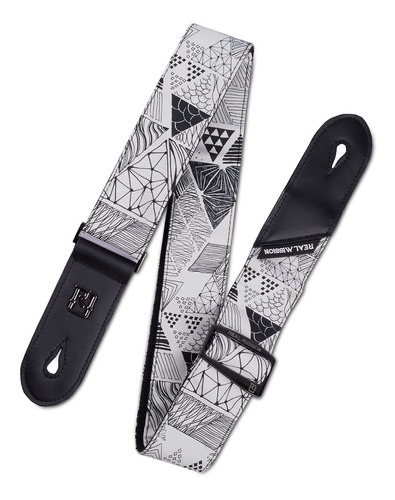 Guitar Strap For Acoustic Electric Bass With 2  Wide Pad