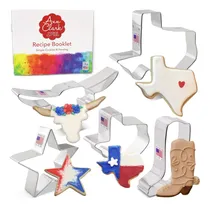 Comprar Texas Cookie Cutters 5-pc Set En Ee Uu Por Ann Clark, 3 Y