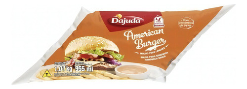 Molho Dajuda American Burguer 1,01kg Para Lanches