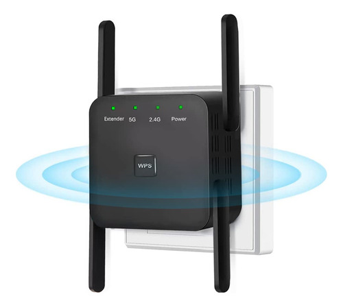 Extensor Wifi Repetidor Amplificador Para Hogar Exterior Pie