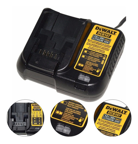 Carregador De Bateria De Lition De 12v A 20v - Dewalt